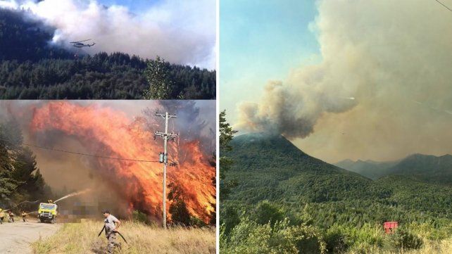 Se detectaron sustancias acelerantes en los incendios de El Bolsón y Epuyen