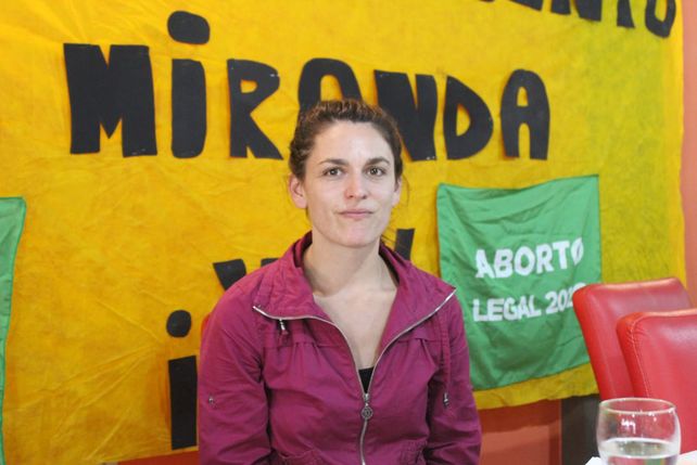 La conferencia de prensa del sobreseimiento de Miranda Ruiz. Foto: Facebook de Cels