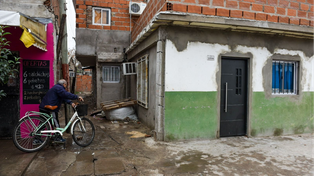 Rueda al 3900, barrio San Francisquito, donde mataron a Daiana Becerra. 
