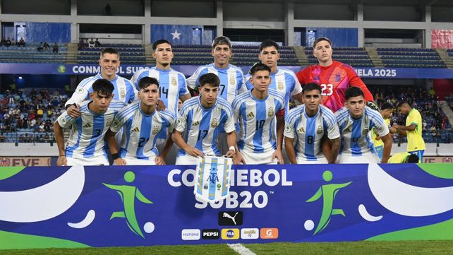 El once titular de Argentina ante Brasil