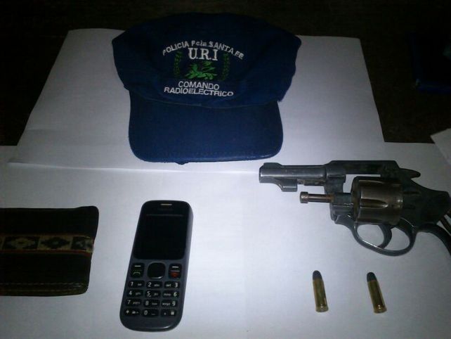 Secuestraron un arma de fuego y municiones tras un robo en Los Troncos