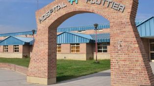 El hospital de Plottier, en Neuquén, donde murió un chico de 5 años.