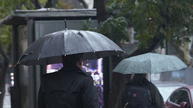 La lluvia no dio tregua este martes en la ciudad.