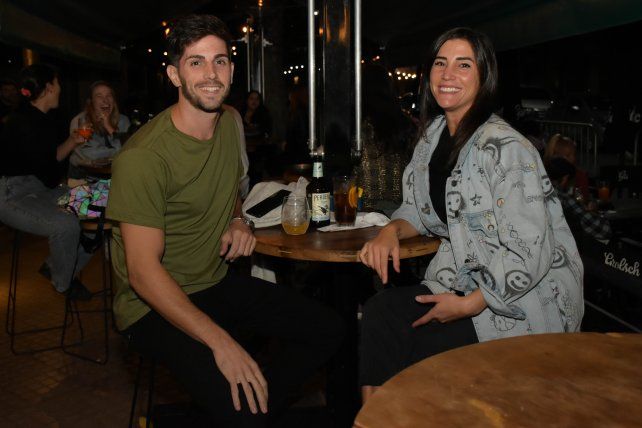 Pablo Cucco y Sofií Catagnani