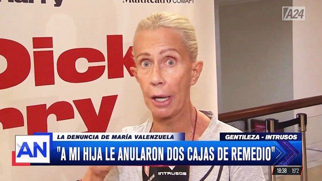 “A mi hija le quitaron remedios