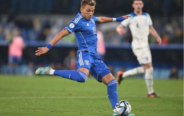 Mateo Retegui convirtió un gol y disputó los 90 minutos en su debut con la selección italiana.