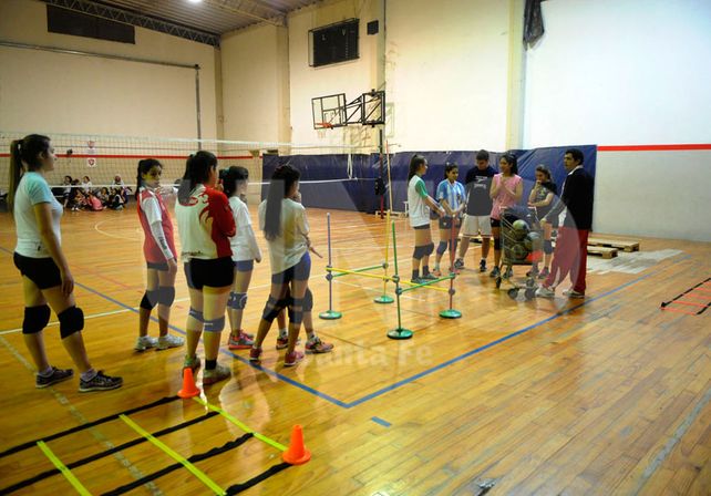 Destacada. Mirabella resaltó el valor de la inclusión social de niños y adolescentes que tienen los clubes / Foto: José Busiemi - Uno Santa Fe