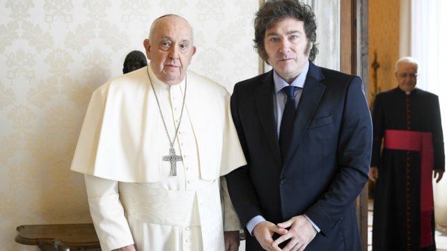 Javier Milei dijo que reconsideró sus opiniones del Papa