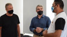 El senador Armando Traferri y el intendente de Bermúdez, Daniel Cinalli. El senador Armando Traferri y el intendente de Bermúdez, Daniel Cinalli.