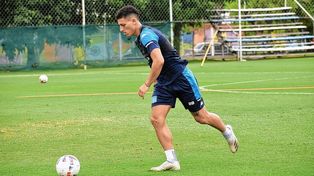 Tomás Chancalay dejó Colón, donde entrenó hasta que Racing efectivizó el pago por su pase.&nbsp;