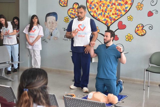 Capacitaron en técnicas de RCP a personal municipal y de áreas estratégicas de Puerto General San Martín