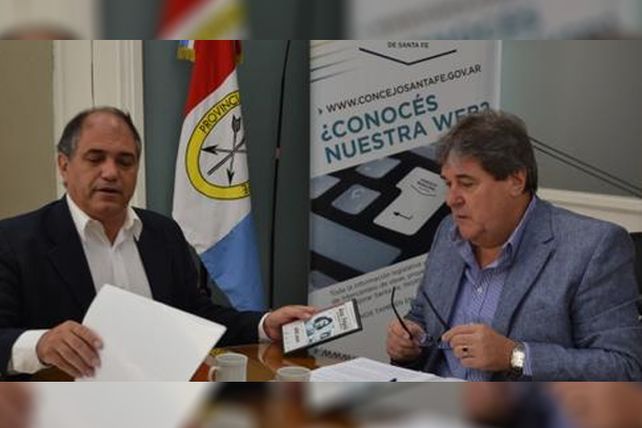 Simoniello y Rubeo analizaron cuestiones comunes de la ciudad y la Provincia