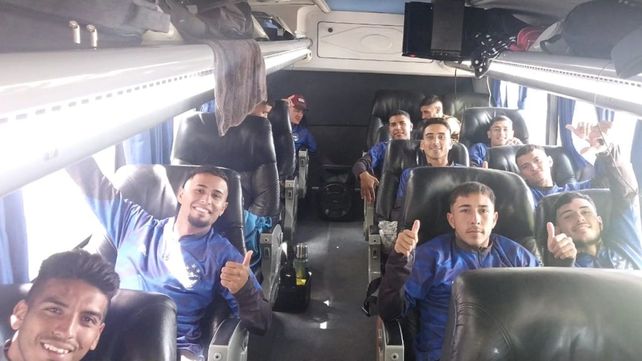 Los jugadores de Midland viajando hacia la ilusión copera.