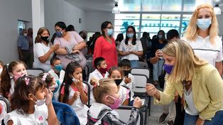 Que, en cada rincón de la provincia nuestros gurises estén en las aulas, es un motivo de celebración y también una responsabilidad, afirmó Laura Stratta.&nbsp;
