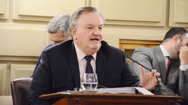 El senador provincial por la Unión Cívica Radical, Felipe Michlig. 