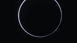 El eclipse de Sol creó un impactante anillo de fuego