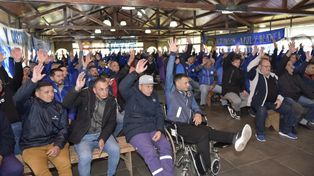 El Sindicato de Camioneros de la provincia se reunió en asamblea
