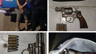 Paraná: detuvieron a un hombre y secuestraron un revólver en calle OHiggins