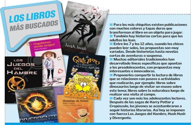 Libros, una opción cada vez más atractiva para los chicos