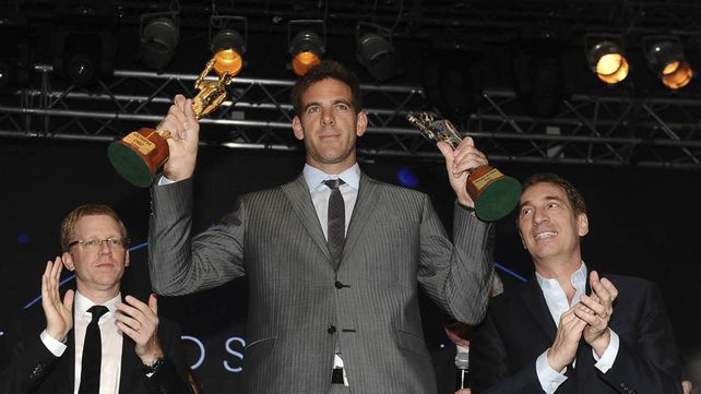 Se entregaron los premios Olimpia y Del Potro recibió el de oro