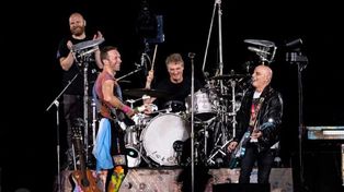 Coldplay tocó con Zeta Bosio y Charly Alberti temas de Soda Stereo este martes en el Monumental de Núñez.&nbsp; 