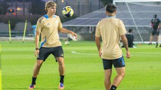 Con un pibe de Newells como relevo, Argentina choca con Túnez en el Mundial sub-17