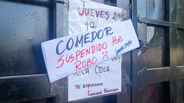 La atención en el comedor de Necochea al 4000