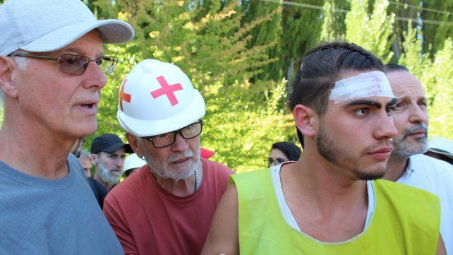 Incidentes en la marcha a Lago Escondido