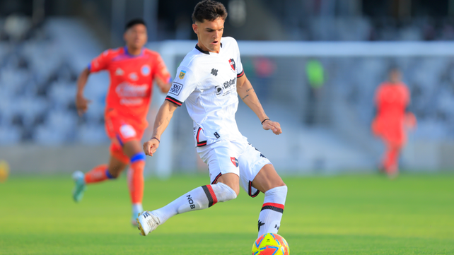 Tomás Jacob jugó contra Mazatlán de lateral-volante y marcador de punta derecho.
