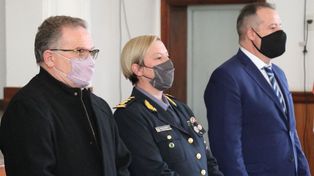 El día que se designó al director General de Policía, Diego Germán González como el nuevo subjefe de la Policía de la provincia de Santa Fe.