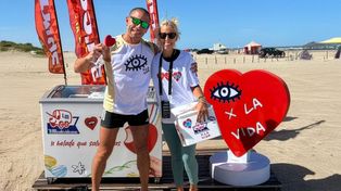 Un helado con forma de corazón para hablar de prevención y detección temprana del cáncer