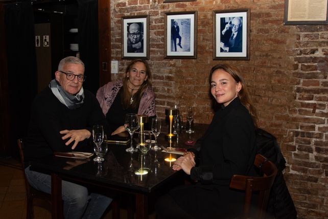 Claudio Leonori, Valeria Ciara y Sofia Leonori