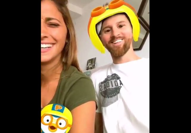 Messi y Antonela payaseando en las redes: ¡imperdible!