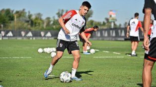 El plan de Demichelis en River para jugar ante Nacional