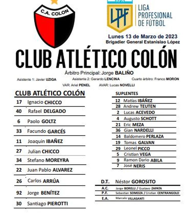 Heinze confirmó los once de Newells ante Colón: los mismos