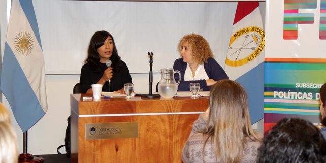 Charla. Gómez participó de un panel organizado por la Subsecretaría de Políticas de Género en el marco del Plan de Igualdad de Oportunidades y Derechos (Piod).