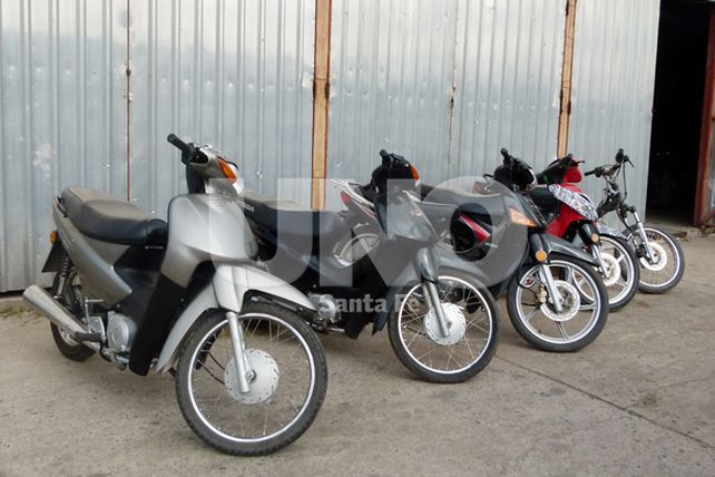 Recuperaron cinco motos sustraídas en Santa Fe en el último mes y medio