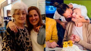 Ahora si mamita a bailar en paz, te amo con toda mi alma, con esta frase y un video de su madre bailando, Maju Lozano confirmó el deceso de Ana María Lahitte