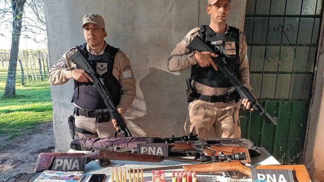 El operativo llevado a cabo por Prefectura se produjo a la altura del kilómetro 290 del río Uruguay.