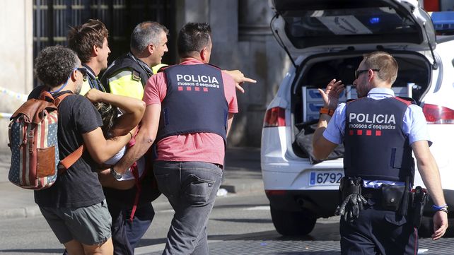 Barcelona, golpeada por el terrorismo en imágenes