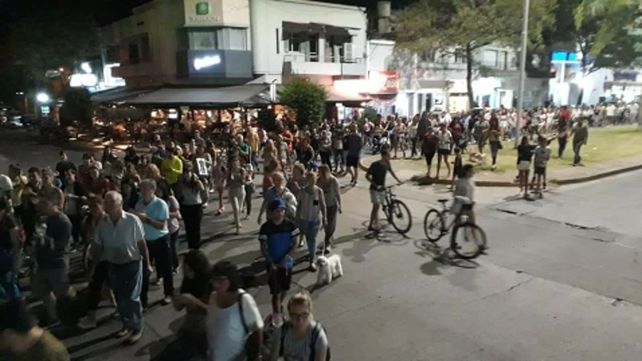 Las protectoras marcharon el martes.