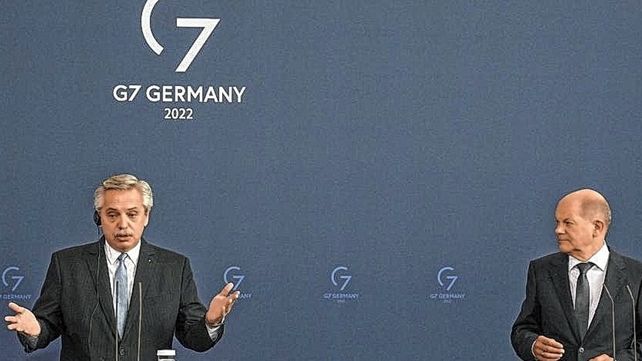 Alberto Fernández viaja a Alemania para participar del G7