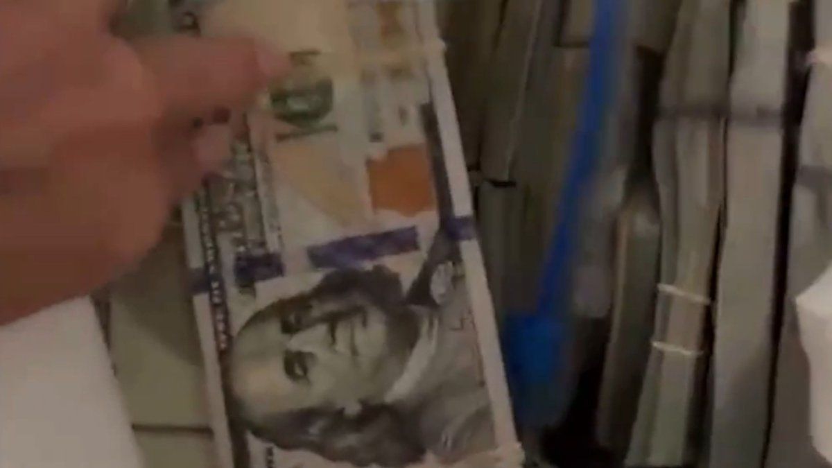 Hubo dos allanamientos tras difundirse los videos de Jesica Cirio con bolsos con dólares