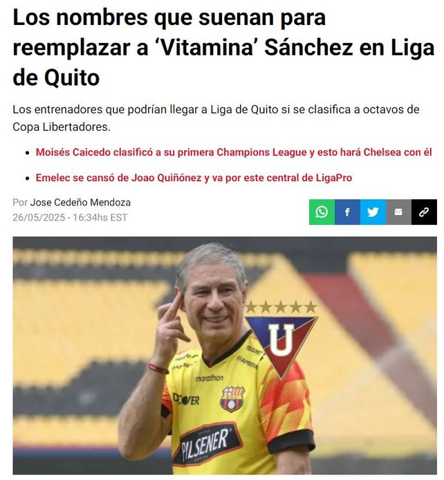 El portal BOLAVIP puso el nombre de Ariel Holan sobre la mesa, pero es imposible que eso suceda.