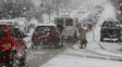 El invierno empieza con nevadas enla cordillera y frío en casi todo el país