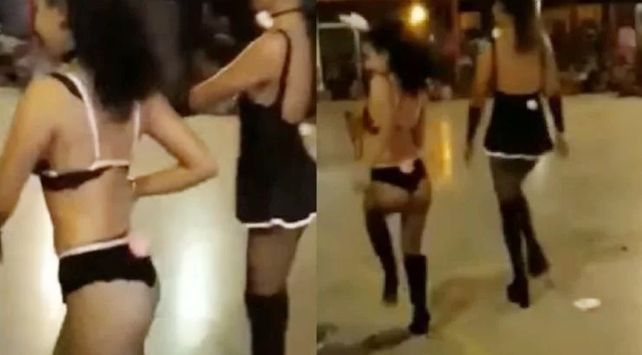 Escándalo por un show erótico con menores