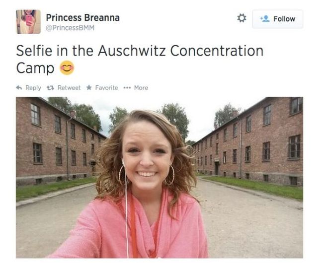 La publicación de la chica norteamericana desató una dura polémica.