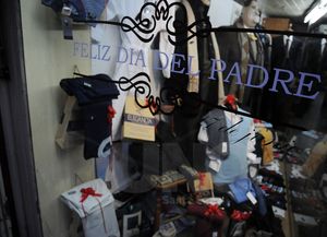 Las ventas para el día del Padre bajaron un 76% en la ciudad