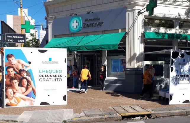 El evento que se llevó a cabo para prevención y detección de cáncer de piel.&nbsp;