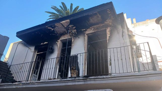 Tres habitaciones de la residencia Donatella fueron consumidas por un incendio